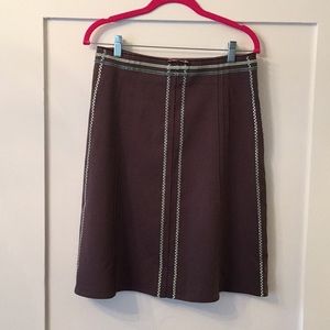 Anthropologie embroidered skirt!